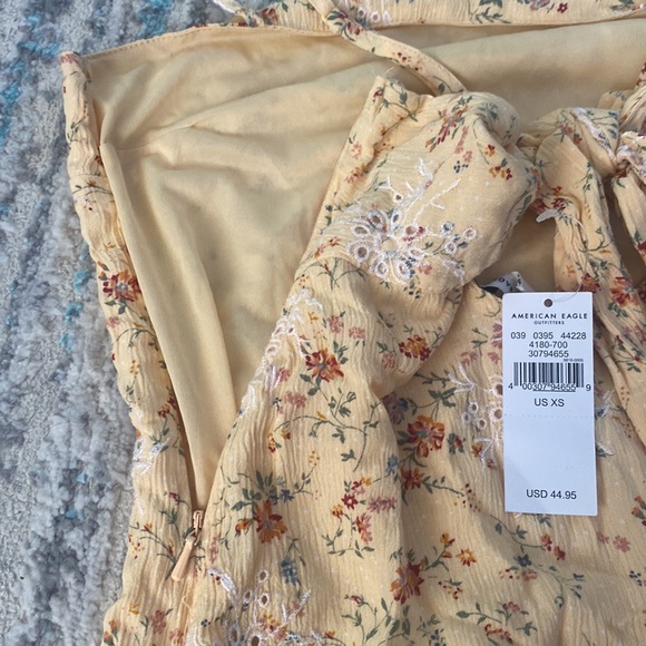 American Eagle Outfitters Women's Yellow Dress - Picture 7 of 7